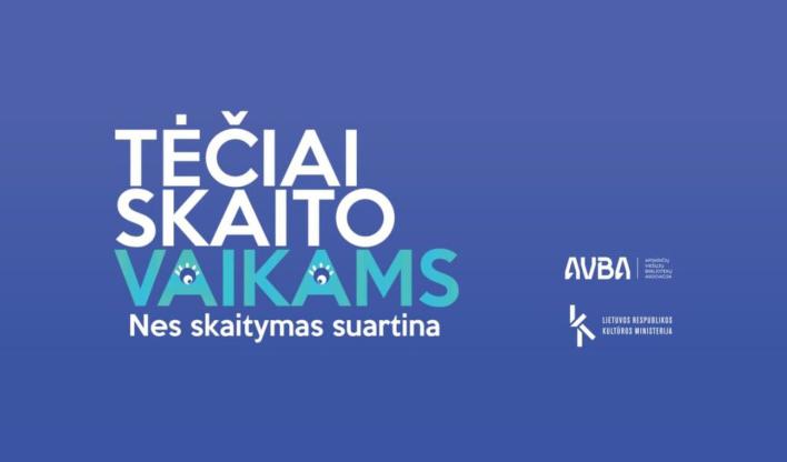 Tėčiai skaito vaikams