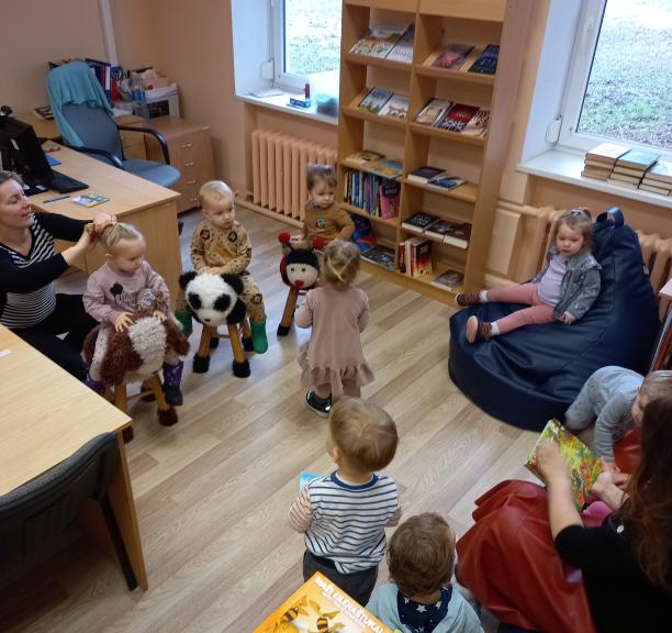 Sitkūnų biblioteka: ankstyvojo skaitymo nauda