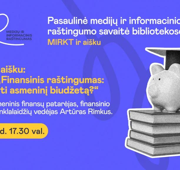 MIRKT ir aišku! Nuotolinės transliacijos