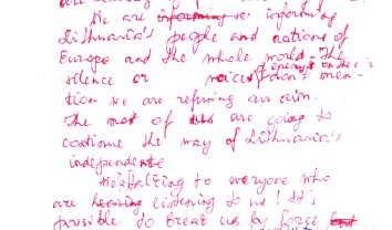 Radijo pranešimų tekstai – Sitkūnai