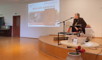 Susitikimas su aktoriumi Sauliumi Bareikiu ir knygos pristatymas