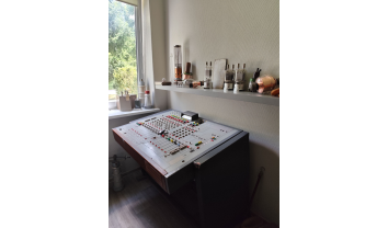 Sitkunu radio stoties eksponatų nuotraukos. K. Meilutė