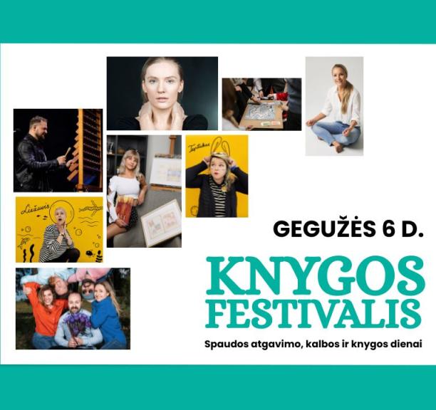 Kviečiame į Knygos festivalį!