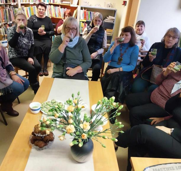 Lapkričio mėnesio veiklos Neveronių bibliotekoje