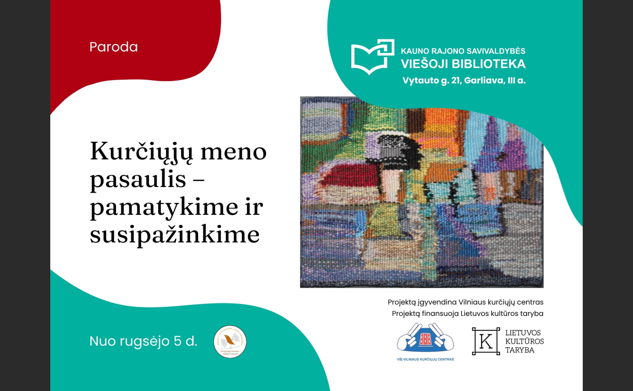 Kurčiųjų meno pasaulis – pamatykime ir susipažinkime