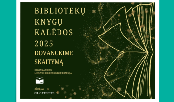 Bibliotekų knygų Kalėdos 2025 
