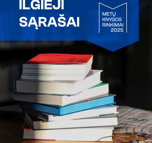 Paskelbtos vertingiausios 2025 m. lietuviškos knygos 