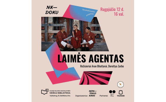 Dokumentinio filmo „Laimės agentas“ peržiūra