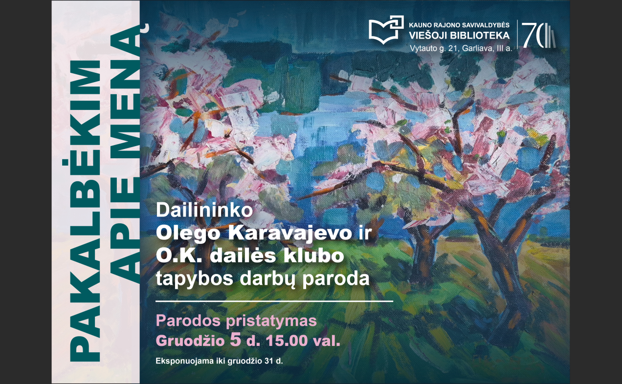 Pasikalbėkim apie meną