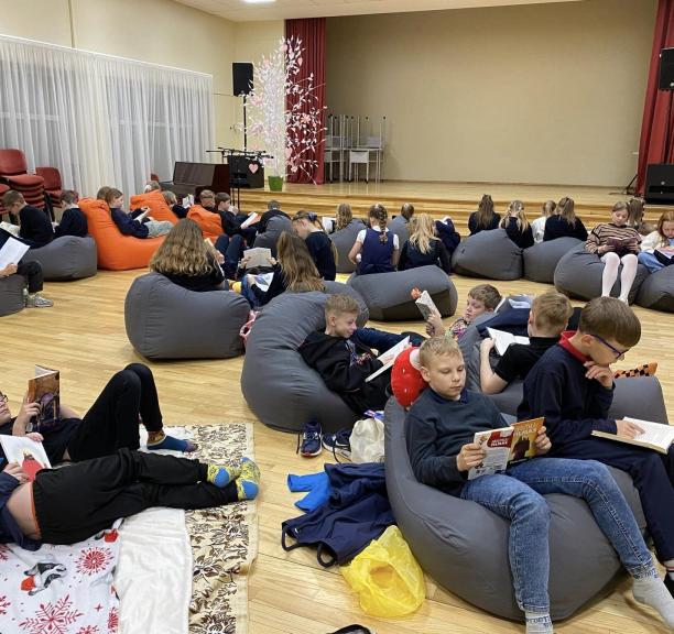 Skaitymo skatinimo veiklos Lapių bibliotekoje