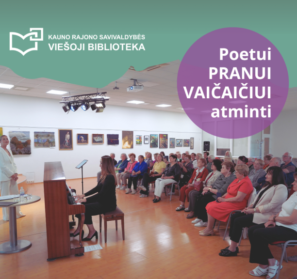 Poezijos ir muzikos dialogai bibliotekoje