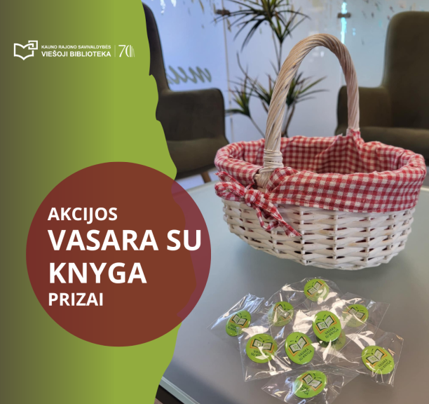  „Vasara su knyga“ skaitymo iššūkio mažieji prizai 